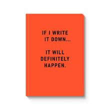 Load image into Gallery viewer, Definitely Happen Notebook | Ohh Deer (UK)

