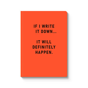 Definitely Happen Notebook | Ohh Deer (UK)
