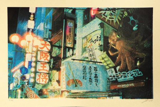 Osaka 3am Screenprint | Part 2 | Luke Martin (MD)