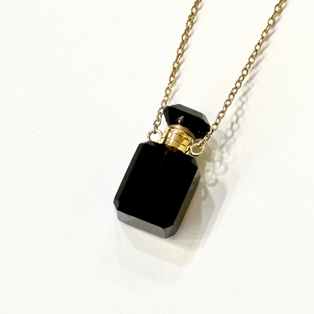 Gemstone Mini Perfume Bottle Necklace | Christine Jehlickova (ONT)