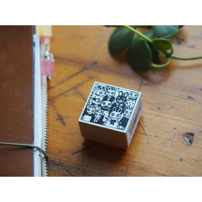 Gyu Cat Rubber Stamp | SANBY x Yumi Kitagishi (Japan)