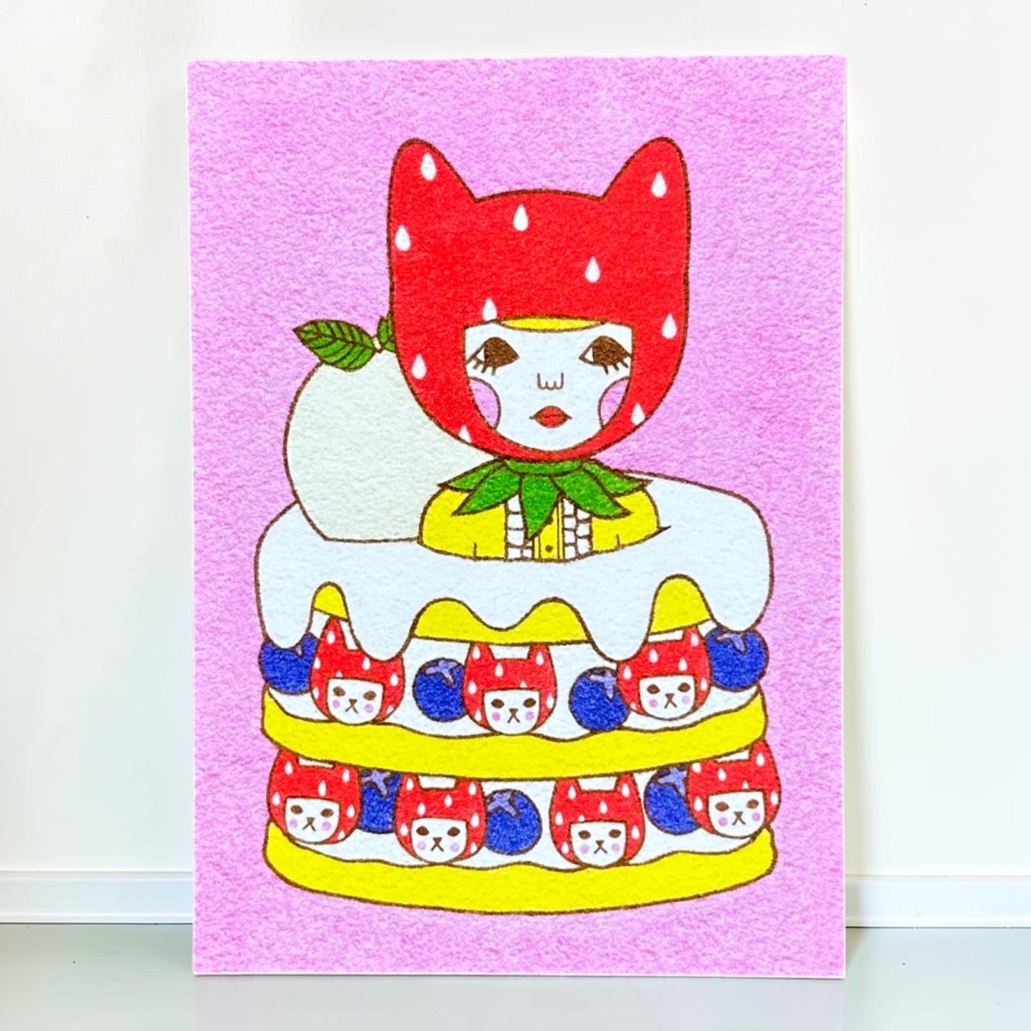 Pancake of Strawberry Cats | Naoshi (CA)