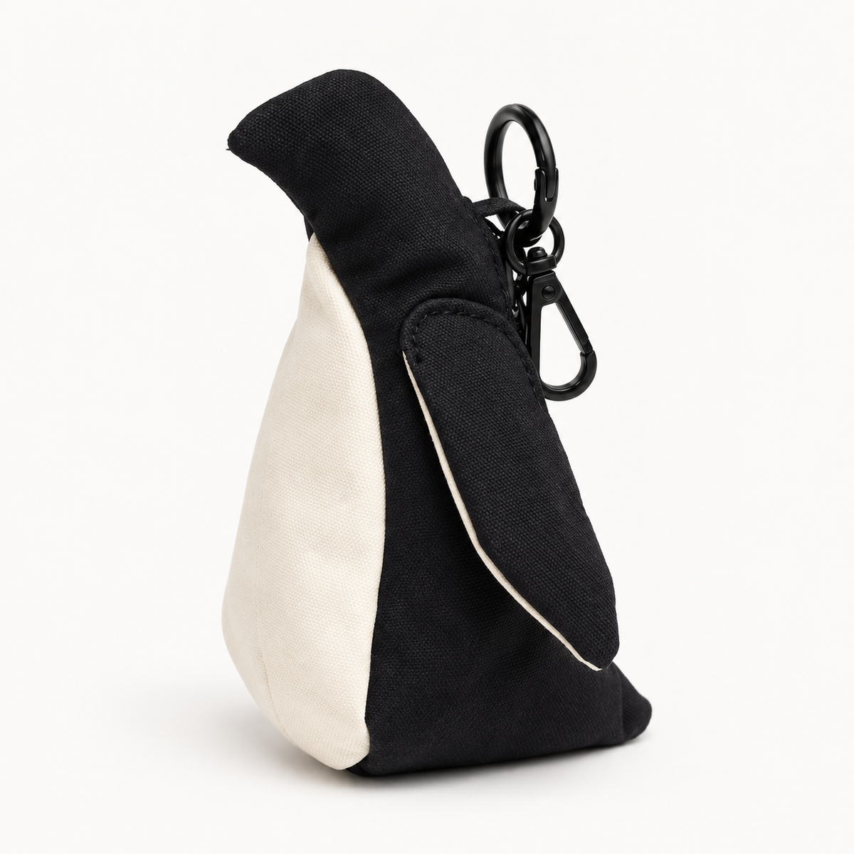 Penguin Charm | Black & White | Baggu (CA)