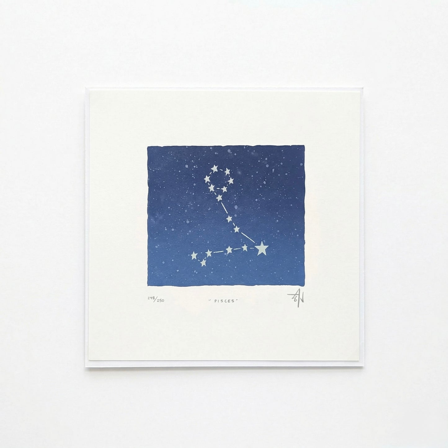 Zodiac Constellation Screenprint | Allison & Jonathan Metzger (IA)