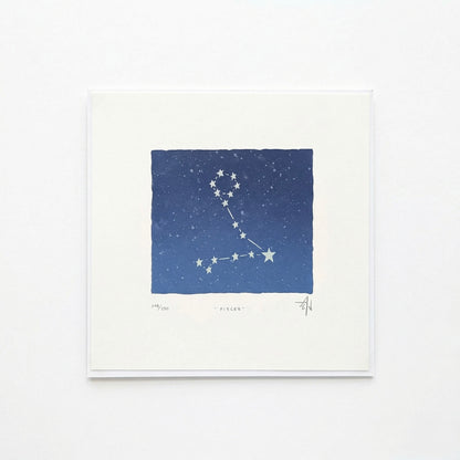 Zodiac Constellation Screenprint | Allison & Jonathan Metzger (IA)