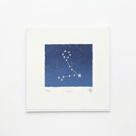 Zodiac Constellation Screenprint | Allison & Jonathan Metzger (IA)