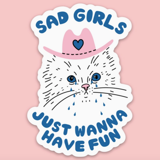 Sad Girls Sticker | Tender Ghost (FL)