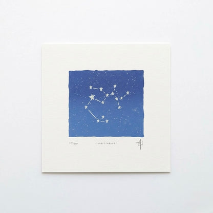 Zodiac Constellation Screenprint | Allison & Jonathan Metzger (IA)