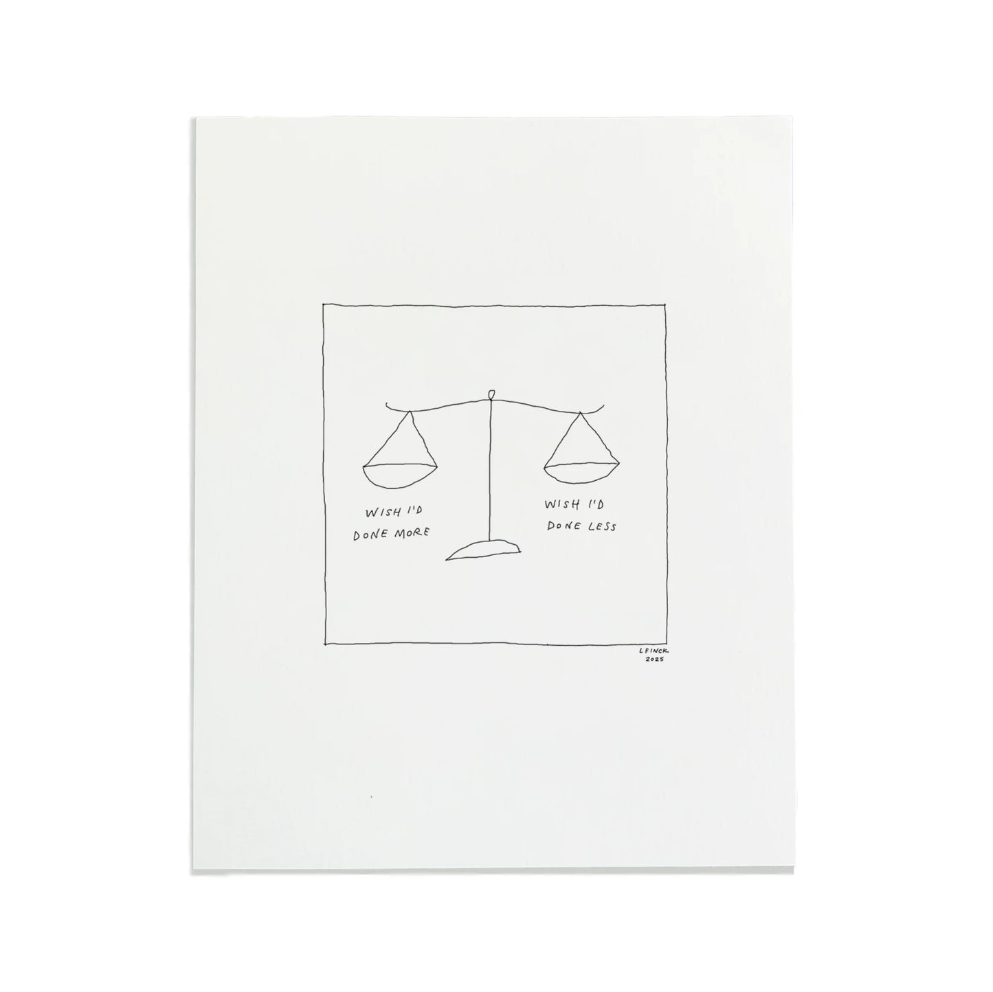Scales Letterpress Print| Liana Finck (NY)