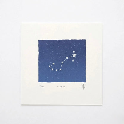 Zodiac Constellation Screenprint | Allison & Jonathan Metzger (IA)