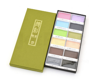 Gansai Tambi Watercolor 12 color Paint Set  | Kuretake (Japan)