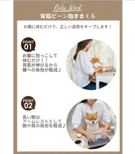 Load image into Gallery viewer, Pug Posture Pillow | Relax Work (Japan)
