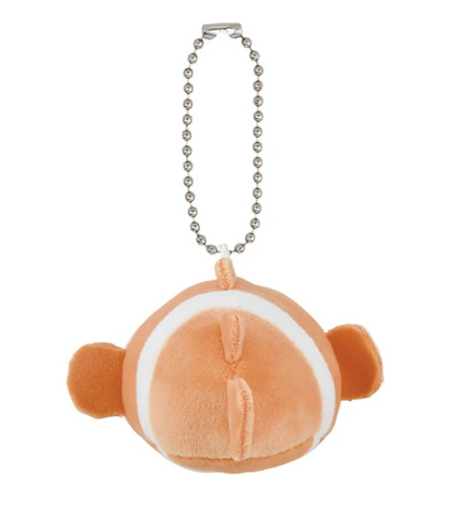 Clown Fish Plush Keychain | marsh mallow aquamie (Japan)
