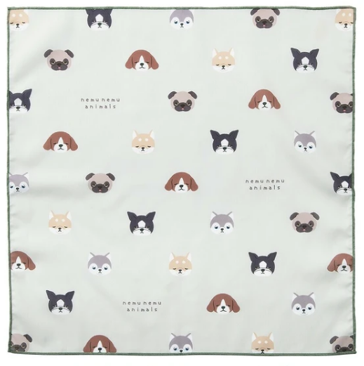 Sleepy Dogs Bento Wrapping Cloth | Japan