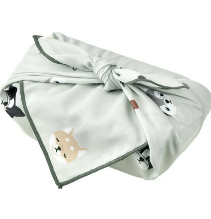 Sleepy Dogs Bento Wrapping Cloth | Japan