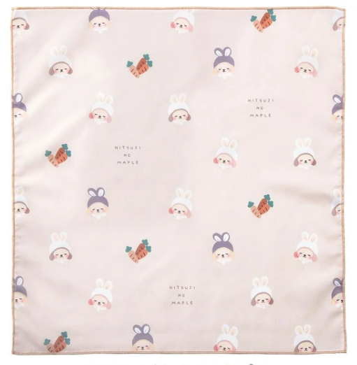 Sleepy Maple Sheep Bento Wrapping Cloth | Japan