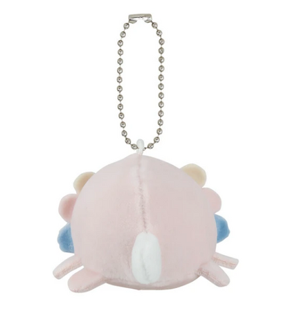 Axoltl Plush Keychain | marsh mallow aquamie (Japan)