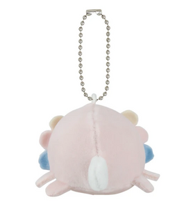 Axoltl Plush Keychain | marsh mallow aquamie (Japan)
