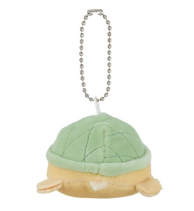 Turtle Plush Keychain | marsh mallow aquamie (Japan)