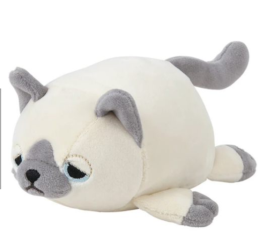 Siamese Cat Mini Plush | Marshmallow Animals (Japan)