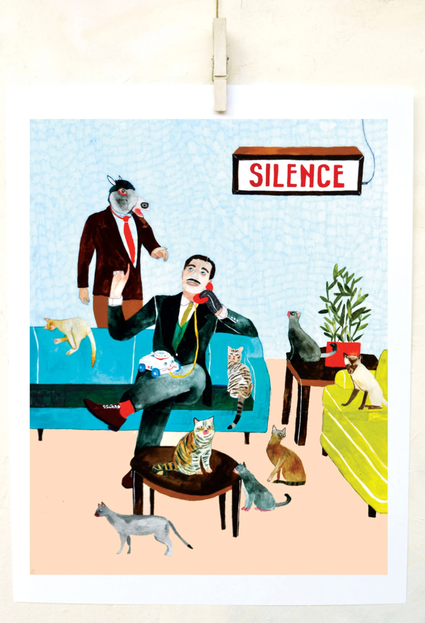 An Important Call Art Print | Kelly Puissegur (LA)