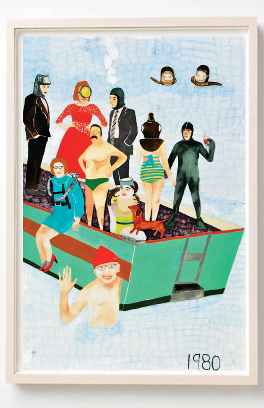 Boat Party Art Print | Kelly Puissegur (LA)