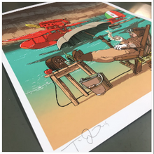 Load image into Gallery viewer, Better a Pig Than a Fascist (Porco Rosso) | Tim Doyle (TX)
