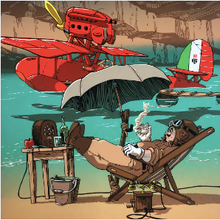 Load image into Gallery viewer, Better a Pig Than a Fascist (Porco Rosso) | Tim Doyle (TX)
