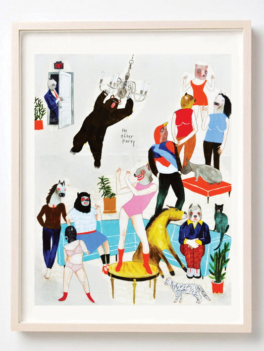 The After Party Art Print  | Kelly Puissegur (LA)