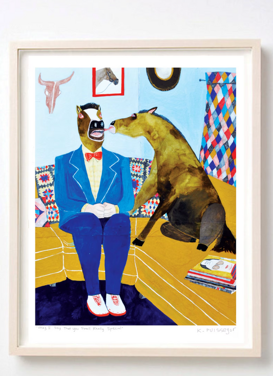 May I Say That You Smell Really Special Art Print | Kelly Puissegur (LA)