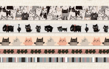 Load image into Gallery viewer, Cat Washi Box Set (Japan)
