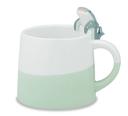 Ceramic Whale Shark Mug | Decole (Japan)