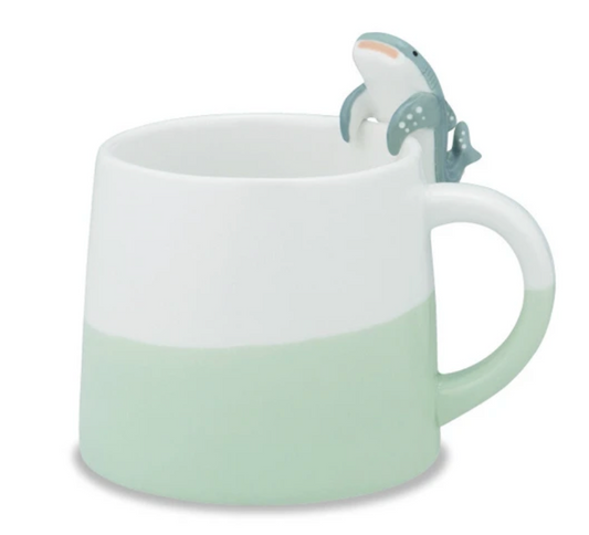 Ceramic Whale Shark Mug | Decole (Japan)