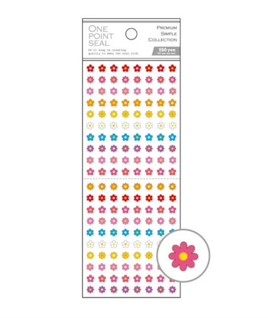 Flowers Sticker Sheet | One Point (Japan)