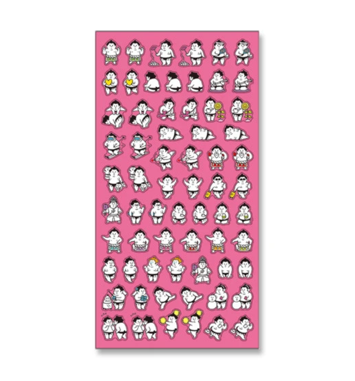 Sumo Sticker Sheet | OSUMOUSANS (Japan)
