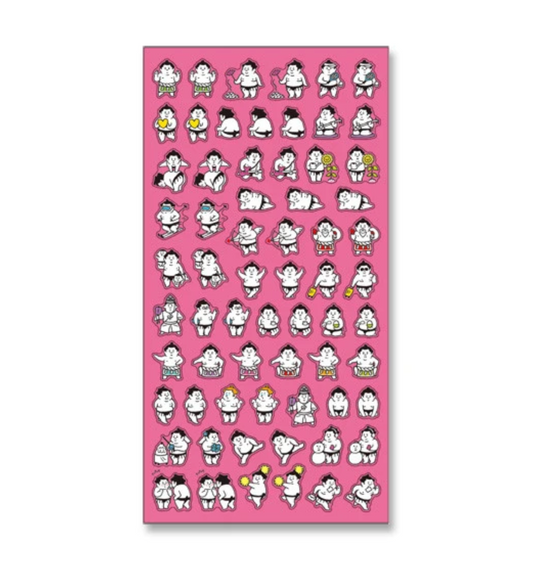 Sumo Sticker Sheet | OSUMOUSANS (Japan)