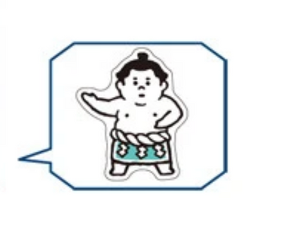 Sumo Sticker Sheet | OSUMOUSANS (Japan)