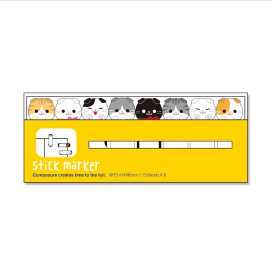 Cats Sticky Notes | Stick Marker (Japan)