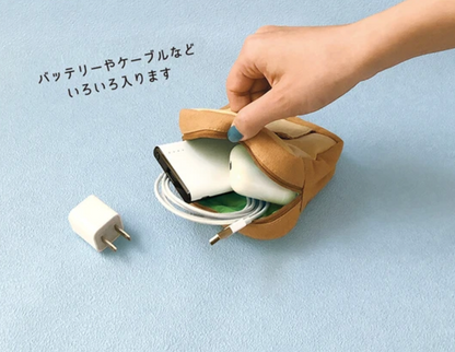 Bread Zipper Pouch | Decole (Japan)