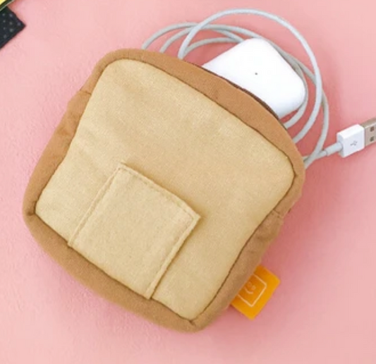 Bread Zipper Pouch | Decole (Japan)