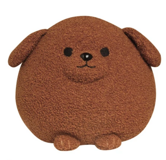 Chocolate Puppy Mochi Plush | Crux (Japan)