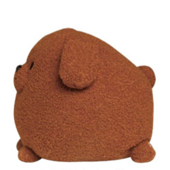 Chocolate Puppy Mochi Plush | Crux (Japan)