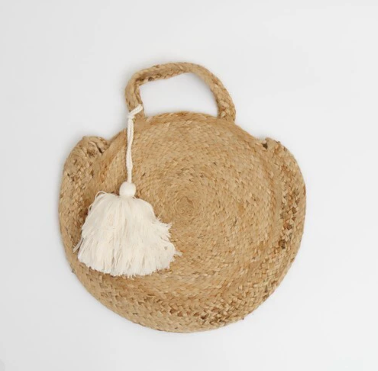 Knitted Jute Tote Bag | Malaika (Japan)