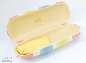 Three Tone Eyeglass Hard Case | Holo Nical (Japan)