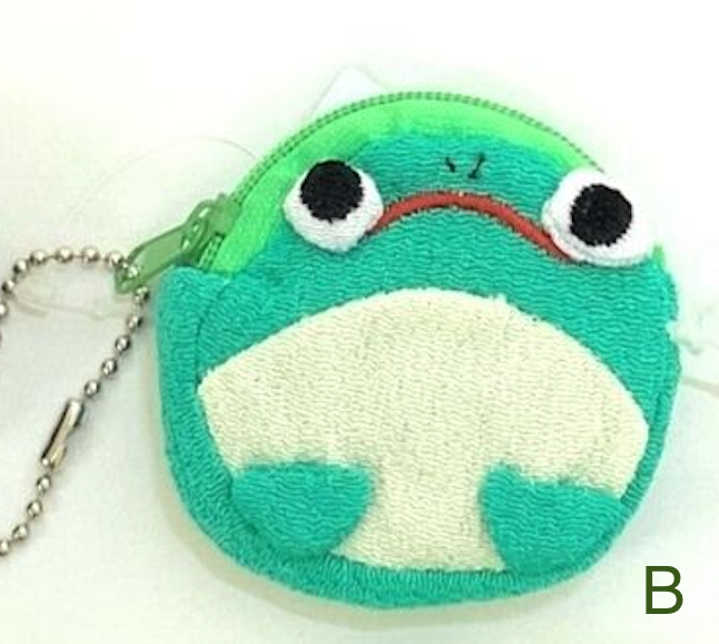 Frog Zippered Mini Coin Pouch | (Japan)