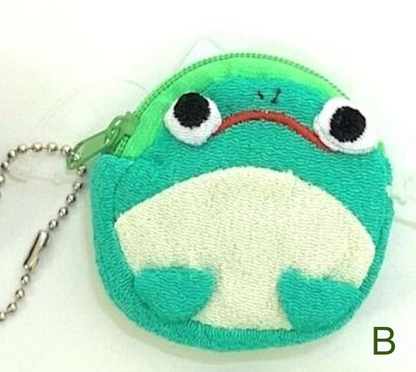 Frog Zippered Mini Coin Pouch | (Japan)