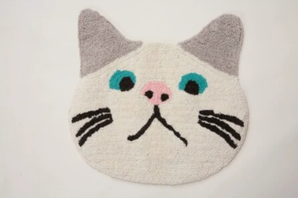 Fluffy Cat Bath Mat | Friendshill Co (Japan)