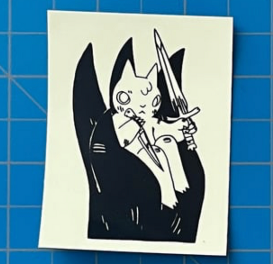 Cat In Hand GID | Deth P. Sun (CA)