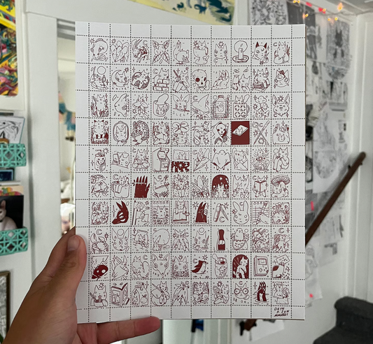 Portland Stamp Company Artist Series | Deth P. Sun (CA) | Creatures