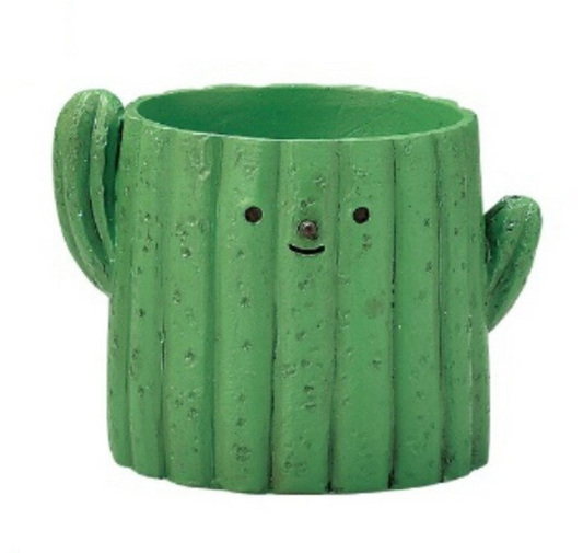 Cactus Mini Planter (Japan) | Dark Green